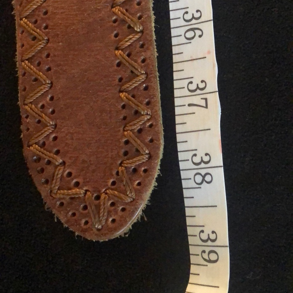 Another Line Leather Belt - Picture 7 of 7